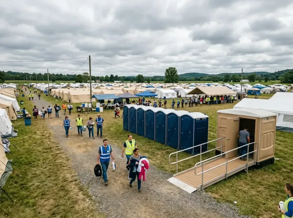 disaster-relief-camp-restrooms-010 — frequently asked questions, Dumpster & Portable Bathrooms Rental in Mechanicsville, VA
